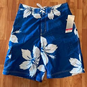 Speedo Men’s Watershorts/Swim Trunks - Classic Blue - Axcelerate Collection